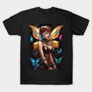 Steampunk Fairy - Stephany T-Shirt